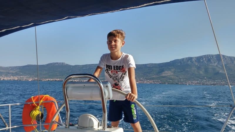Sailing with kids in Croatia